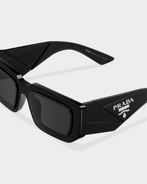 prada sunglasses spr 58f|Slate Gray Lenses Sunglasses With Prada Logo .